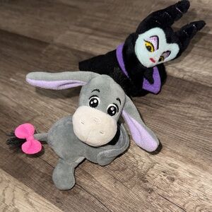 Disney Cutie cuffs - Eeyore & Maleficent.